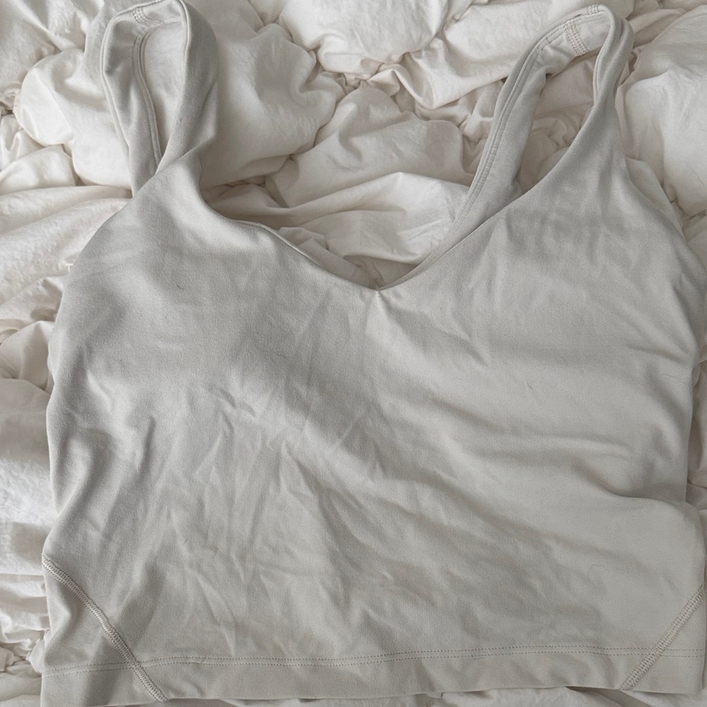 lululemon athletica align Cream Tank Top